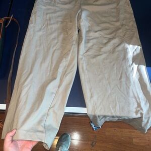 Beige Soft Professional Pants